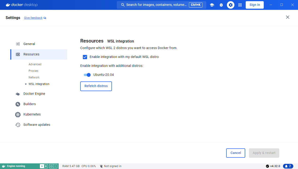 Docker Setup