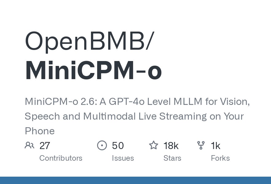 MiniCPM-o 2.6 多模态部署